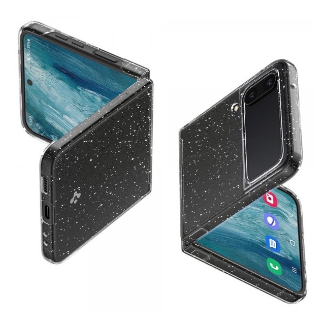 Spigen Samsung Galaxy Z Flip 4 Cover AirSkin Glitter Crystal Quartz
