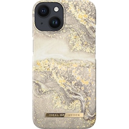 IDEAL OF SWEDEN iPhone 14 cover (sparkle greige marble)