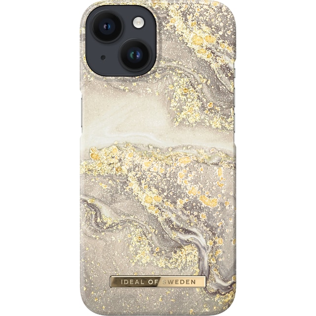 IDEAL OF SWEDEN iPhone 14 cover (sparkle greige marble)