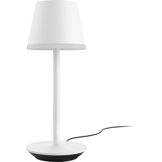 Philips Hue Go bærbare bordlampe (hvid) | Elgiganten