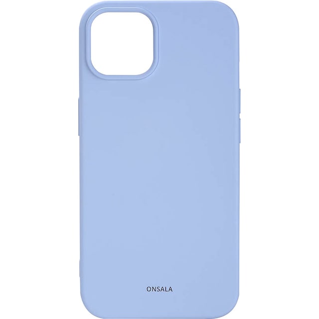Onsala Silicone cover til iPhone 14 Plus (light blue)