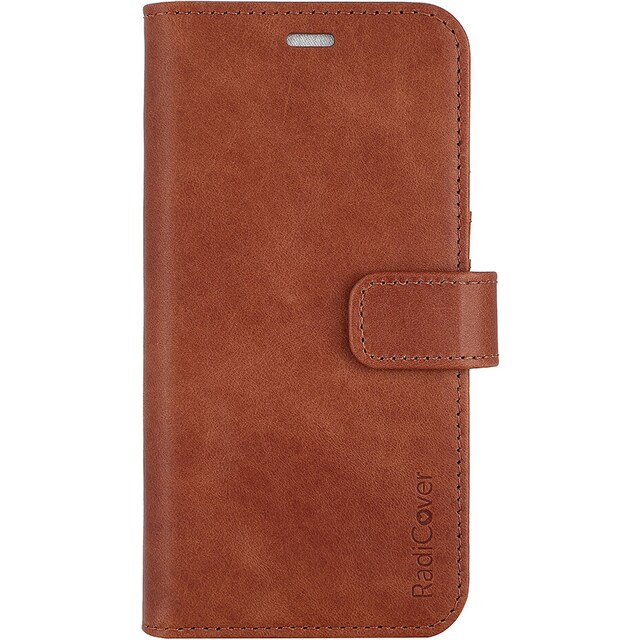 Radicover 2-i-1 wallet case til iPhone 14 (brun)