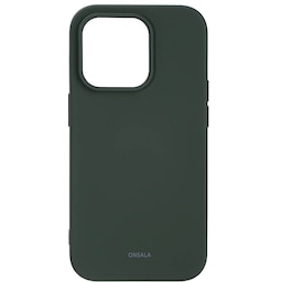 Onsala Silicone cover til iPhone 14 Pro Max (olive green)