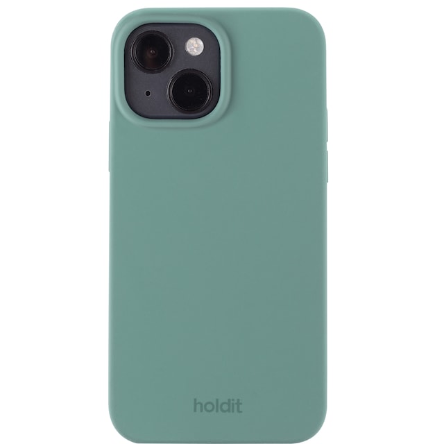 HOLDIT Silicone iPhone 13/14 cover (grøn)