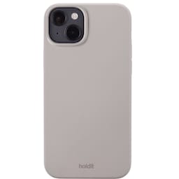 HOLDIT Silicone iPhone 14 Plus cover (grå)