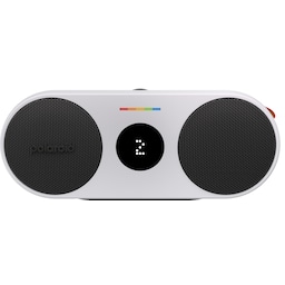Polaroid Music P2 trådløs, transportabel højttaler (sort/hvid)