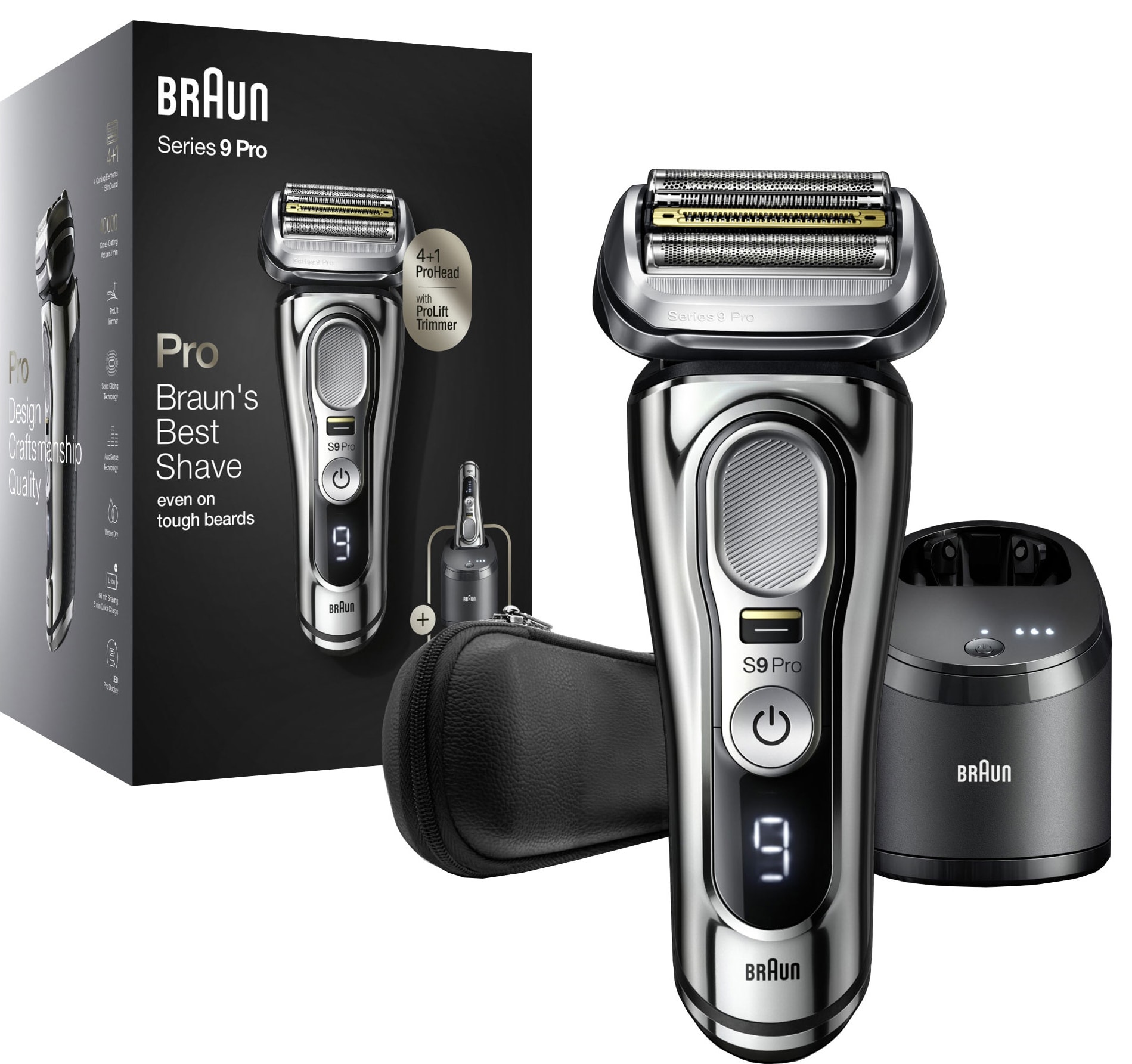 Leder du efter en ny Braun Series 9 Pro barbermaskine 9466cc, så klik forbi  og find den bedste pris i dag!