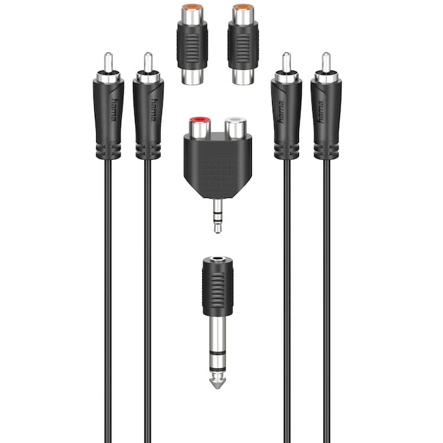 Hama RCA lydkabelsæt (2,5 m)