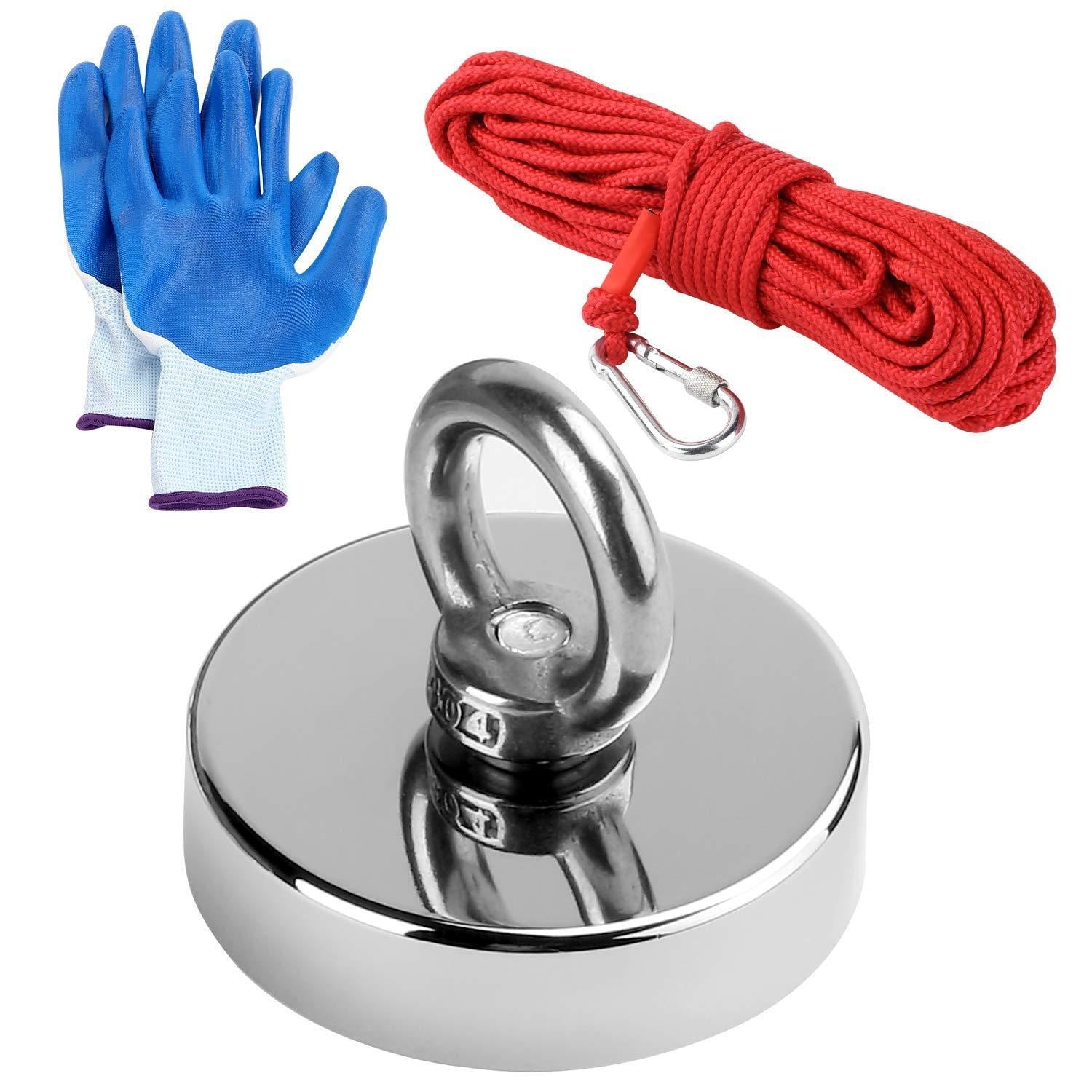 Neodymium magnet / fiskemagnet kg reb og handsker Elgiganten