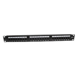 TRIAX Patch Panel 19"" 1U Krone CAT6 UTP 24 Portar