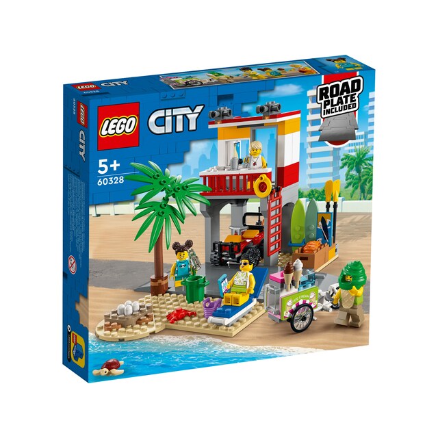 LEGO Livredderstation på stranden