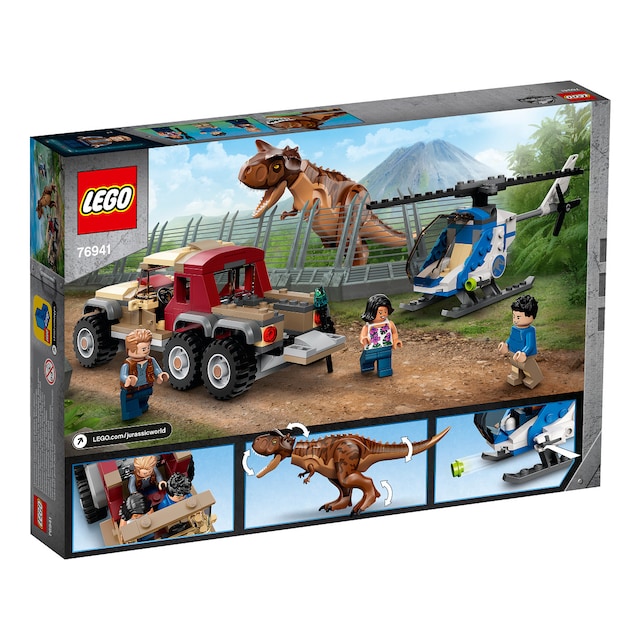 LEGO Carnotaurus-dinosaurjagt