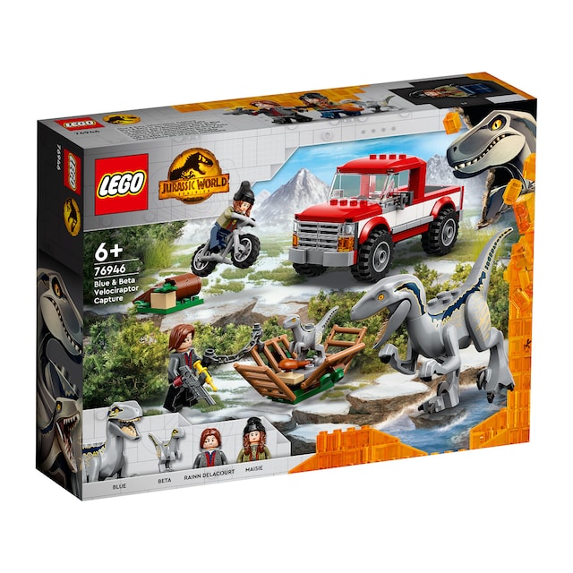 LEGO Blue og Beta – velociraptor-fangst