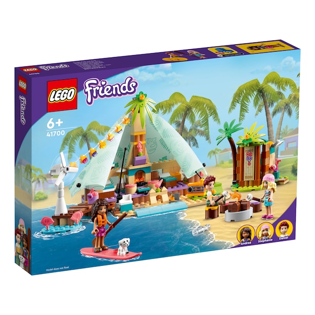 LEGO Luksuscamping på stranden