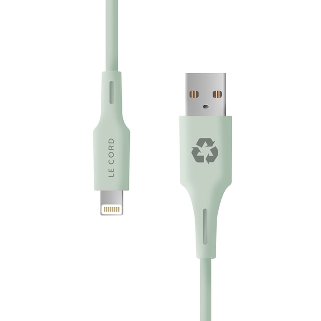Pale Pine Recycled iPhone Lightning kabel · Eco!