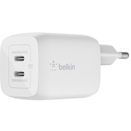 Belkin 65W Dual USB-C oplader