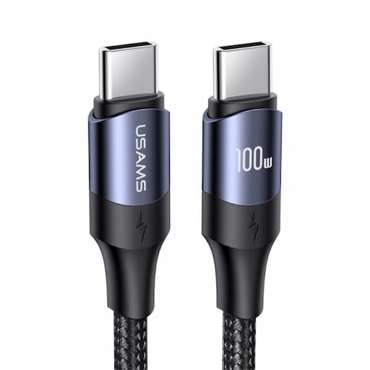 USAMS Kabel U71 Nylon USB-C/USB-C 3 m | Elgiganten