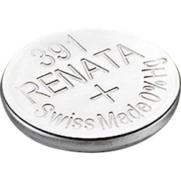 391 Knapcellebatteri Sølvoxid 1.55 V 50 mAh Renata SR55