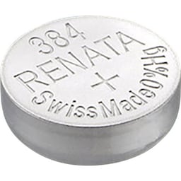 384 Knapcellebatteri Sølvoxid 1.55 V 45 mAh Renata SR41