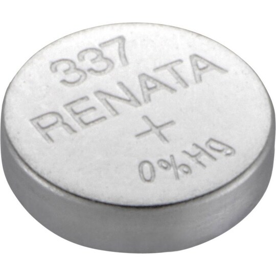 337 Knapcellebatteri Sølvoxid 1.55 V 8 mAh Renata SR416 | Elgiganten