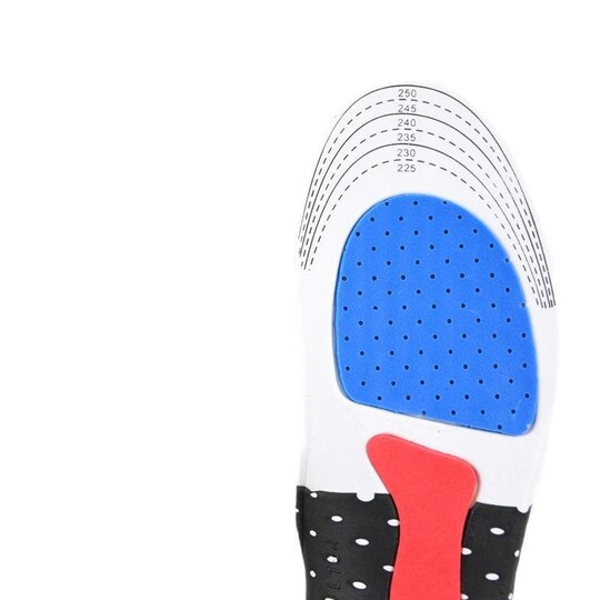 Malawi Gennemvæd Sandet Silikone sko-indlæg Stødabsorberende til kvinder Multicolor | Elgiganten