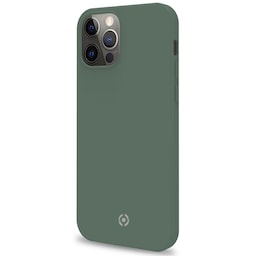 Celly Cromo blødt gummi etui iPhone 12/12 Pro Green