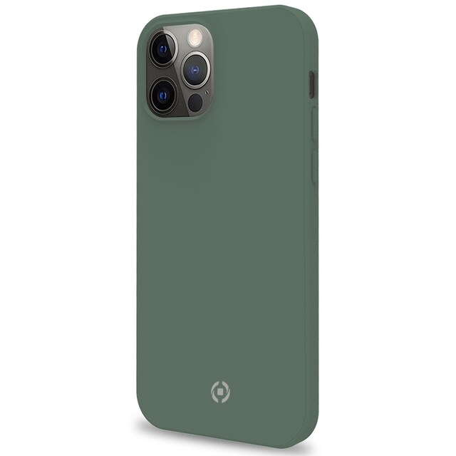 Celly Cromo blødt gummi etui iPhone 12/12 Pro Green