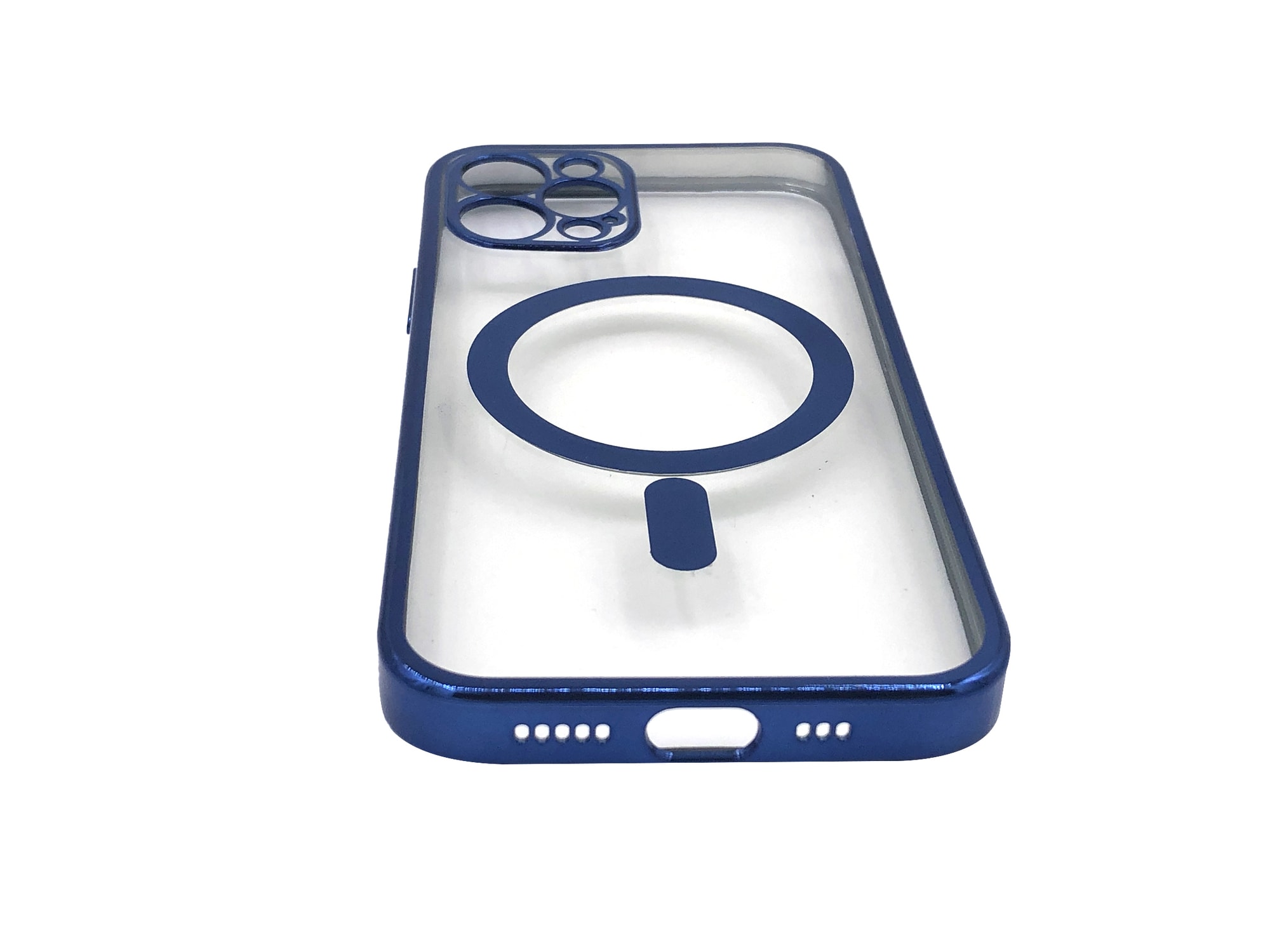 Mobilcover til MagSafe oplader Blå iPhone 12 Pro | Elgiganten