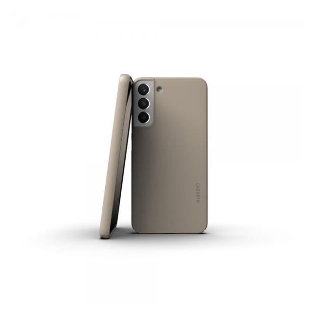 Nudient Samsung Galaxy S22 Plus Cover Thin Case V3 Clay Beige