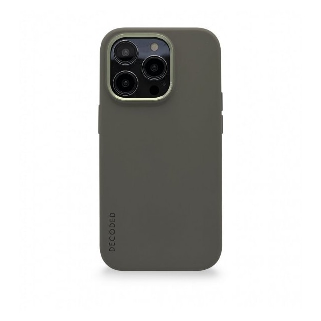 Decoded iPhone 14 Pro Max Cover Silicone Backcover Olive