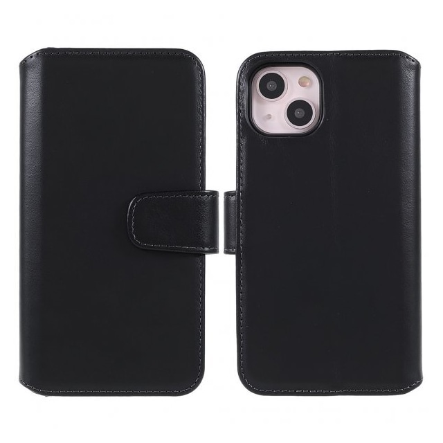 Nordic Covers iPhone 14 Plus Etui Essential Leather Raven Black