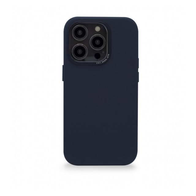 Decoded iPhone 14 Pro Max Cover Leather Backcover Navy