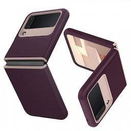 Spigen Samsung Galaxy Z Flip 4 Cover Nano Pop Burgundy Bean