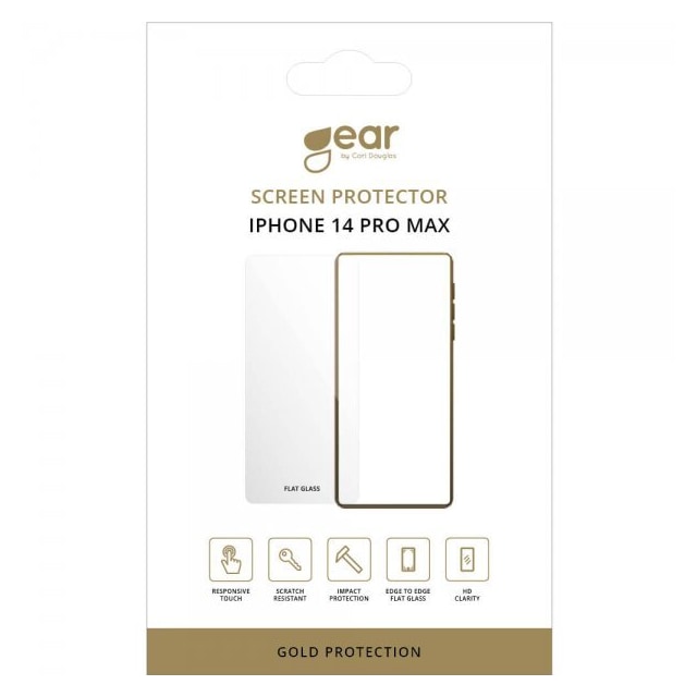Gear iPhone 14 Pro Max Skærmbeskytter 2.5D