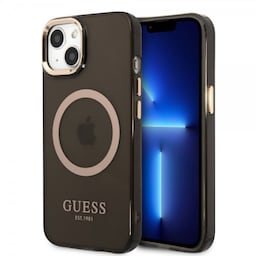 Guess iPhone 13 Cover Translucent MagSafe Sort