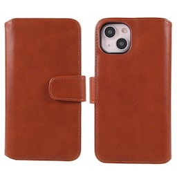 Nordic Covers iPhone 14 Plus Etui Essential Leather Maple Brown