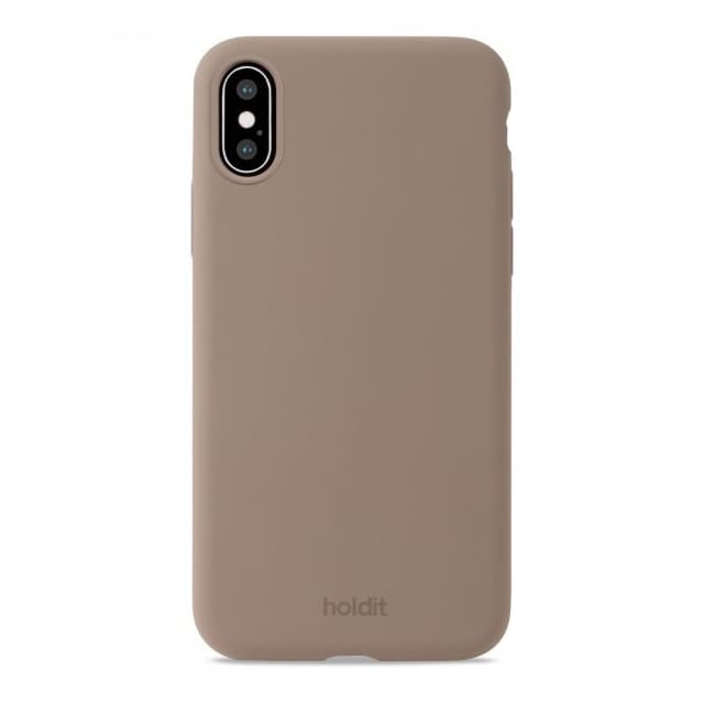 holdit iPhone X/Xs Cover Silikone Mocha Brown