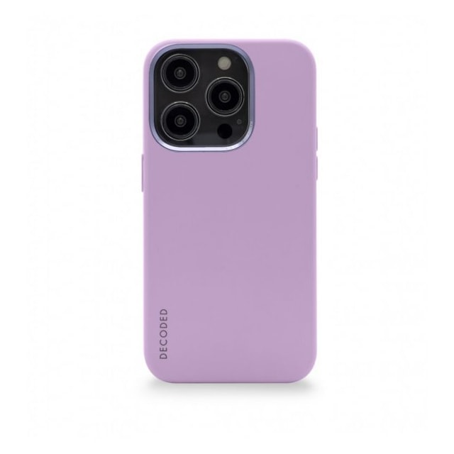 Decoded iPhone 14 Pro Cover Silicone Backcover Lavendel