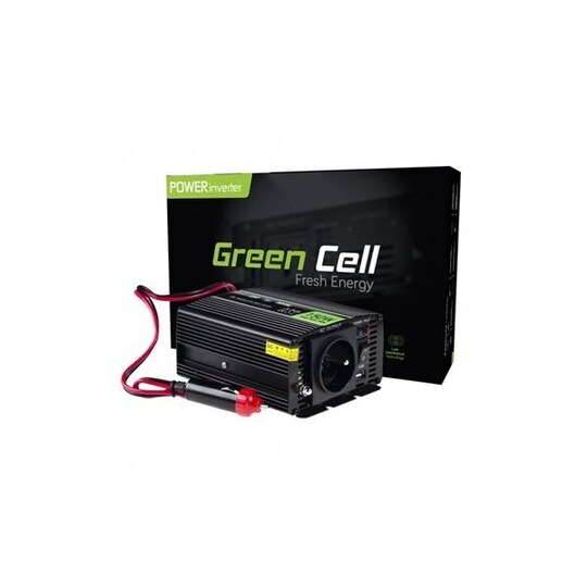 Green Cell Voltage Car Inverter 12V til 230V - 150W/300W | Elgiganten