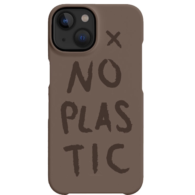 A Good Company No Plastic cover til iPhone 14 (brun)