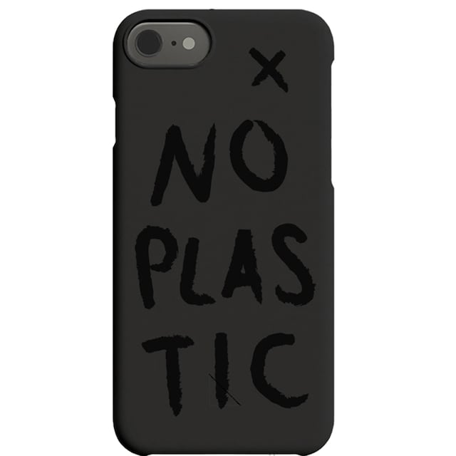 A Good Company No Plastic cover til iPhone 8/7/6/SE (sort)