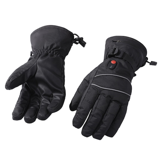 Genopladelige opvarmede handsker Sort M | Elgiganten