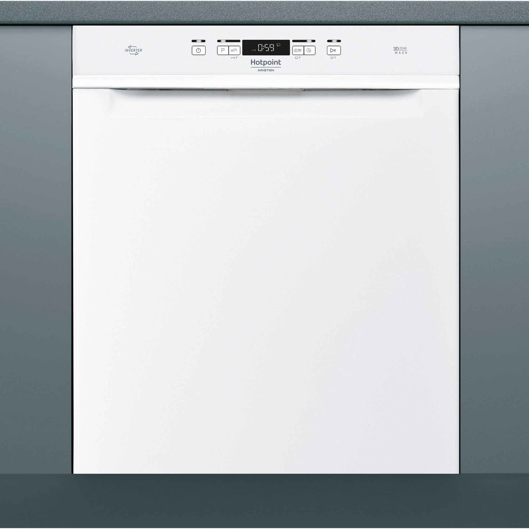 Hotpoint opvaskemaskine HUO 3C21 (hvid) | Elgiganten