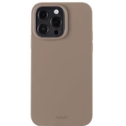 Holdit Silicone iPhone 14 Pro cover (brun)VT