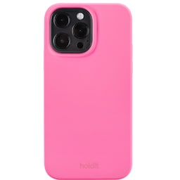 Holdit Silicone iPhone 14 Pro cover (pink)