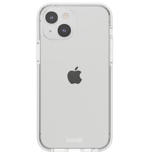 holdit iPhone 14 Plus Cover Seethru White