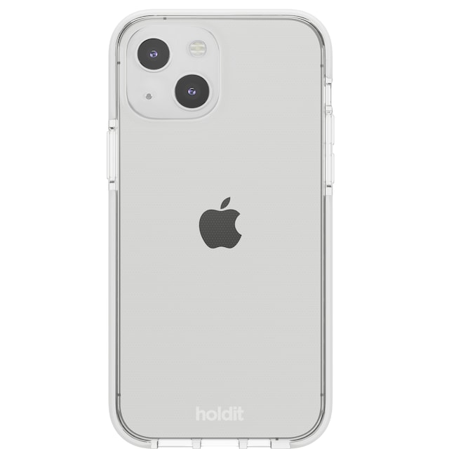 Holdit Silicone iPhone 13/14 cover (hvid)