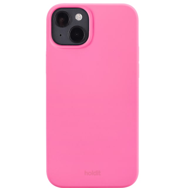 holdit iPhone 14 Plus Cover Silikone Bright Pink