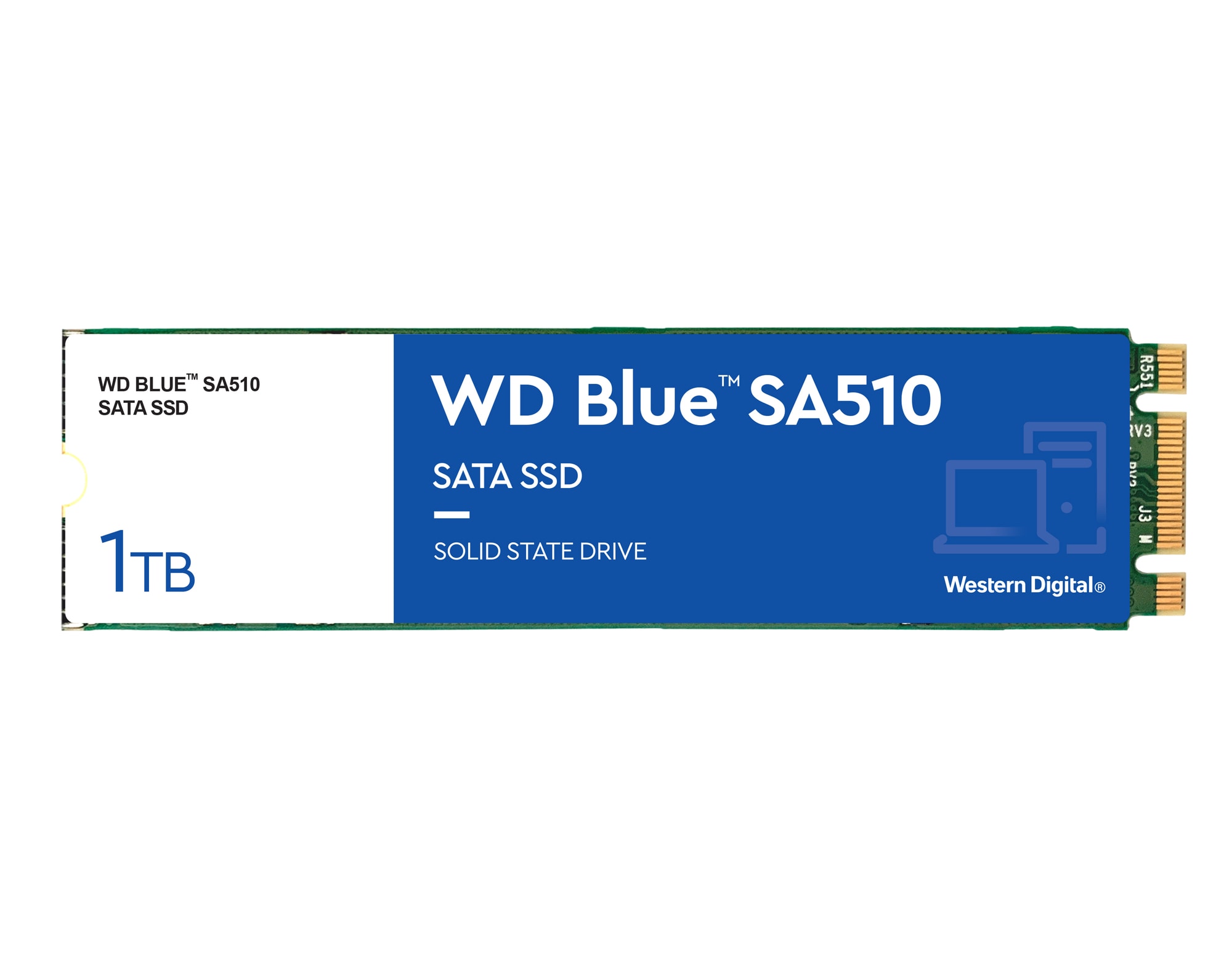 WD Blue SA510 1TB SATA SSD | Elgiganten
