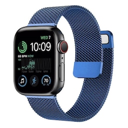 Milanese armbånd Apple Watch SE 2022 (44mm) - Blå